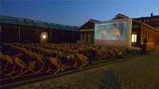 Projection en plein-air